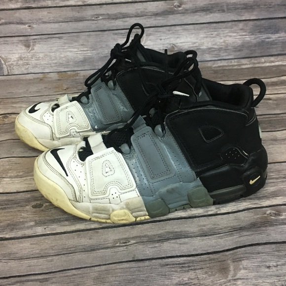 Prever Resolver realeza Nike | Shoes | Nike Youth Air More Uptempo 96 Tricolor Sneakers | Poshmark